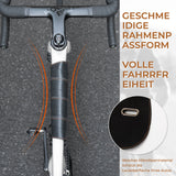 ROAD TO SKY nachhaltige Fahrrad-Oberrohrtasche aus recycelten Reifen mit 0,5 L