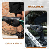 ROAD TO SKY Nachhaltige Fahrrad-Oberrohrtasche aus recycelten Reifen 0,5L