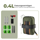 ROAD TO SKY nachhaltige Fahrrad-Satteltasche aus recycelten Reifen