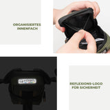 ROAD TO SKY nachhaltige Fahrrad-Satteltasche aus recycelten Reifen