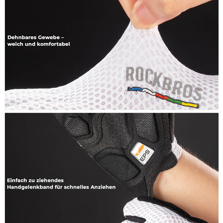 ROAD TO SKY Touchscreen Fahrradhandschuhe – Smart & sicher!​