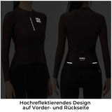 ROAD TO SKY Damen Langarm-Radtrikot Fahrrad Jersey für MTB & Rennrad