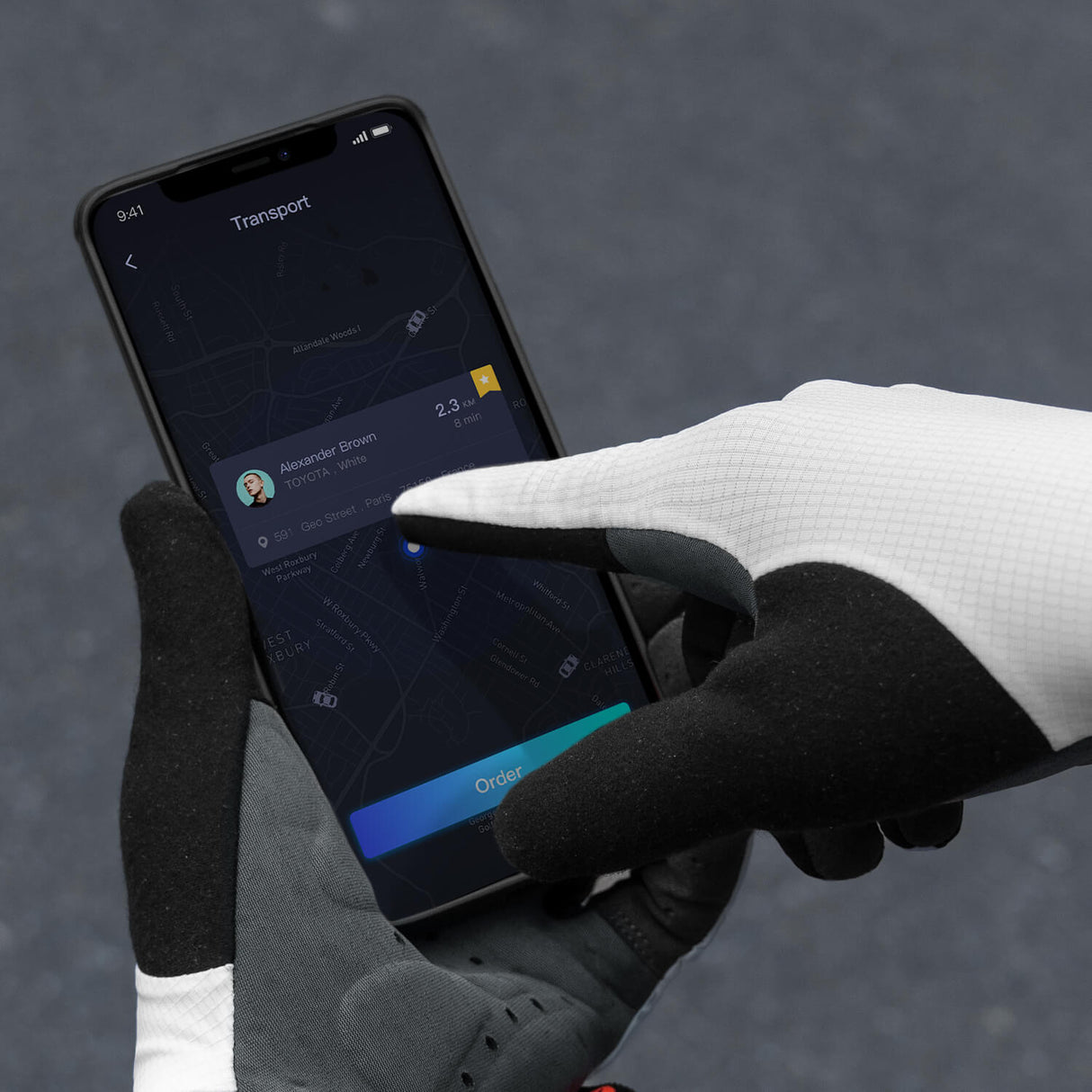 ROAD TO SKY Elastic Interface® Fahrradhandschuhe mit Touchscreen丨ROCKBROS