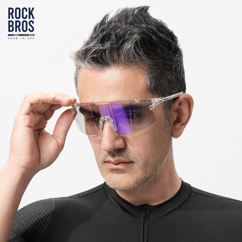 Fahrradbrille Drei-Gläser Konfigurationssystem - BOUNDLESS Serie - ROCKBROS-EU