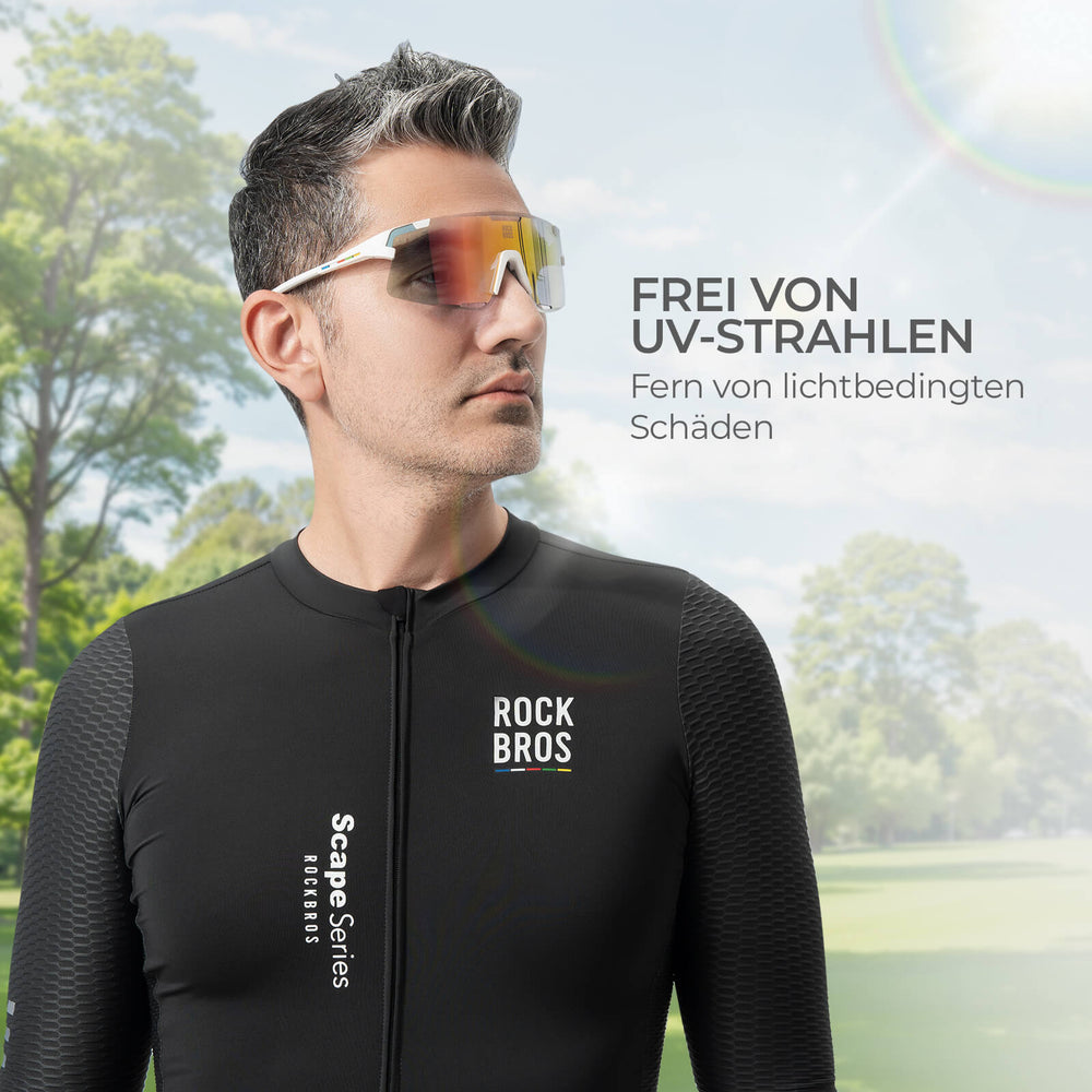 Fahrradbrille Drei-Gläser Konfigurationssystem - BOUNDLESS Serie - ROCKBROS-EU