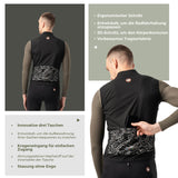 ROAD TO SKY Herren Fahrrad Ärmellos Weste Winddichte Fahrradjacke - ROCKBROS-EU