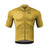 ROAD TO SKY Herren Kurzarm-Radtrikot Jersey für MTB & Rennrad-Gelb