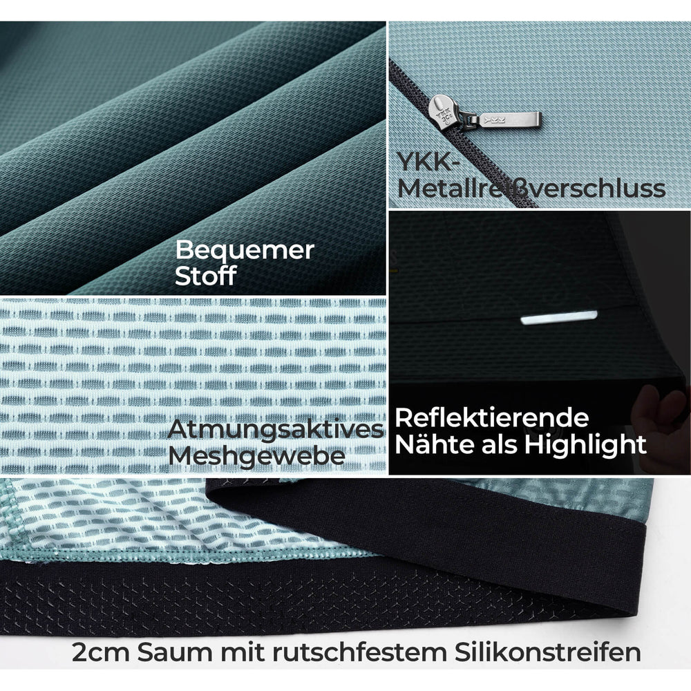 ROAD TO SKY Herren Kurzarm-Radtrikot Jersey für MTB & Rennrad