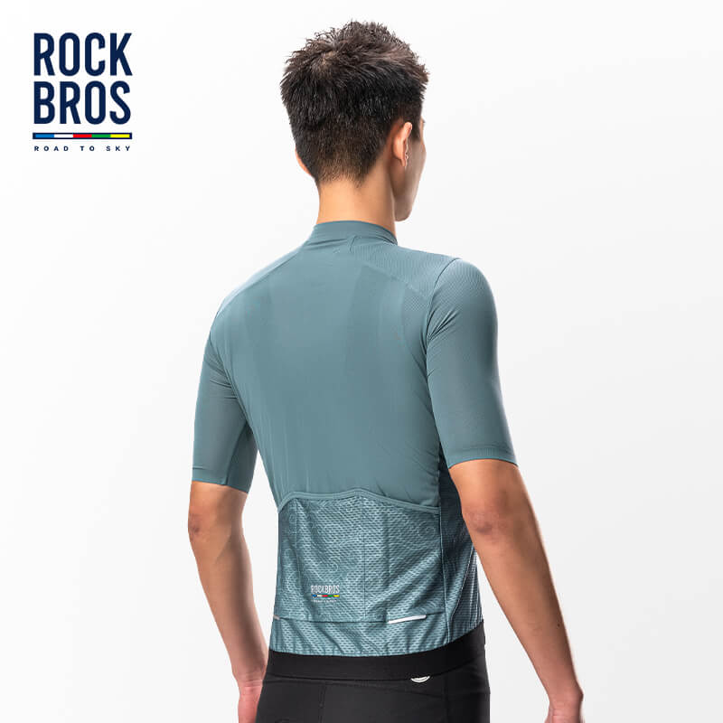 ROAD TO SKY Herren Kurzarm-Radtrikot Jersey für MTB & Rennrad