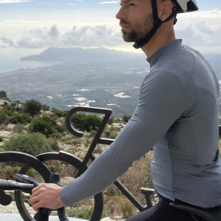 ROAD TO SKY Langarm-Radtrikot Herren Jersey