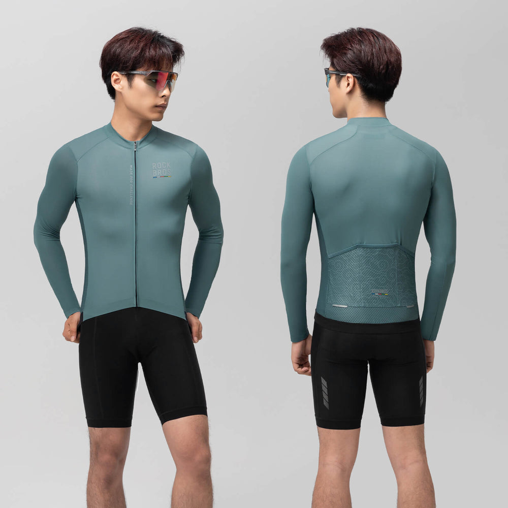 ROAD TO SKY Langarm-Radtrikot Herren Jersey