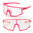 ROAD TO SKY Photochrome Fahrradbrille UV400 Schutz Verstellbare Nasenpads - ROCKBROS-EU