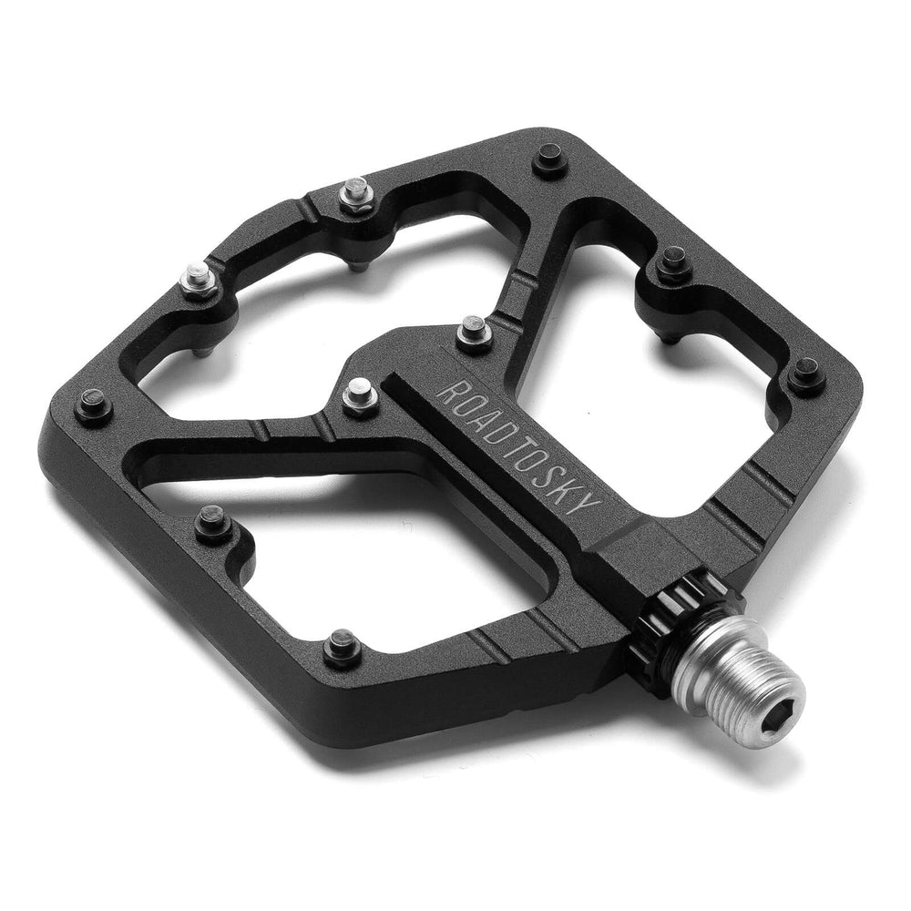 ROAD TO SKY Platform Fahrradpedale 9/16 Zoll Rutschfest aus Aluminium | ROCKBROS