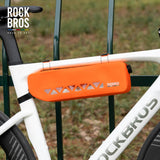 ROAD TO SKY Rahmentasche 100 % Wasserdicht 1,7 L-Orange/Blau