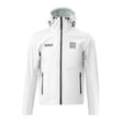 ROAD TO SKY Regenjacke faltbare Fahrradjacke Winddicht Unisex für MTB & Rennrad-Schwarz-Weiss