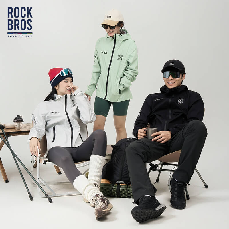 ROAD TO SKY Regenjacke faltbare Fahrradjacke Winddicht Unisex für MTB & Rennrad