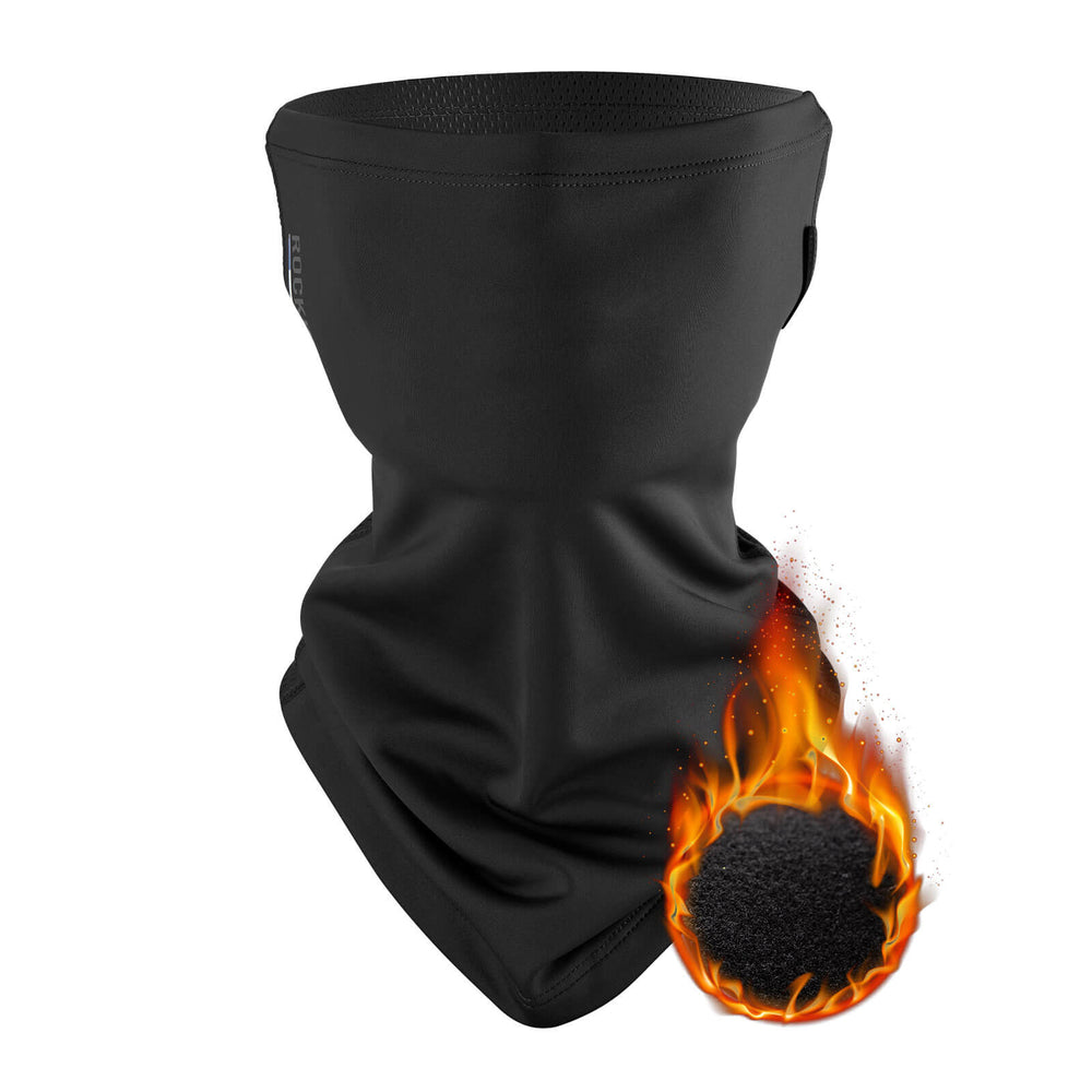 ROAD TO SKY Sturmhaube Atmungsaktiv Schlauchtuch Warm Winddicht Balaclavas-Schwarz