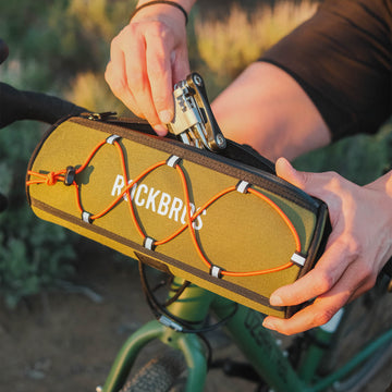 bike fashion lenkertasche ROAD TO SKY waterproof reflective cylindrical handlebar bag