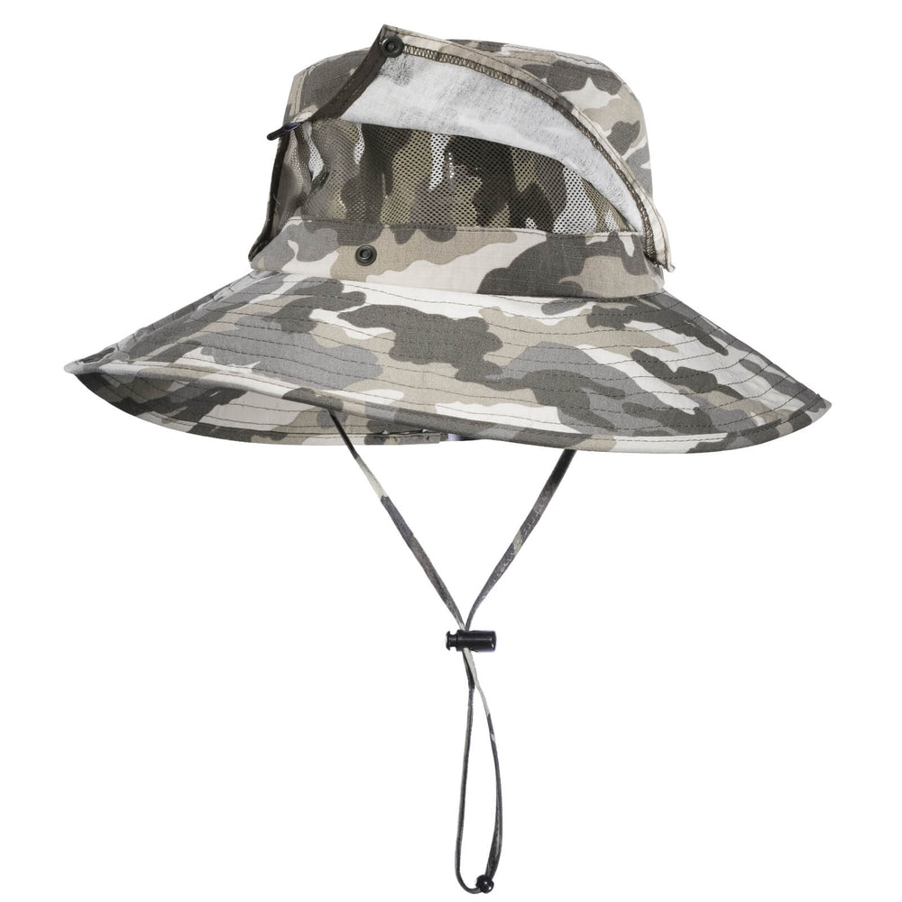 ROCCKBROS Sonnenhut Outdoor Wanderhut Fischerhut UV-Schutz Herren/Damen-Grau