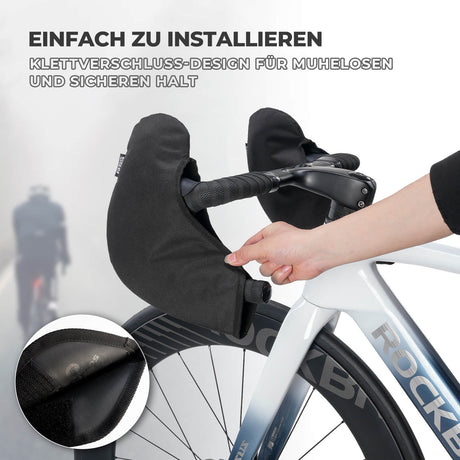 ROCKBROS Lenkerschutz – Universal & Stoßdämpfend für mehr Fahrkomfort!​
