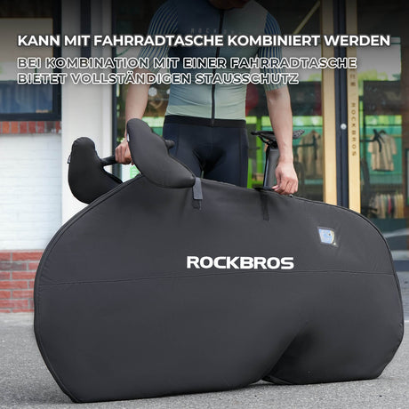 ROCKBROS Lenkerschutz – Universal & Stoßdämpfend für mehr Fahrkomfort!​