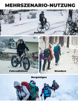 ROCKBROS Beheizbare Fahrradjacke – Mit Typ-C-Anschluss für maximale Wärme!​