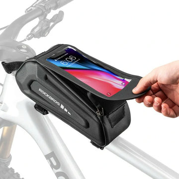 fahrradtasche für 24 zoll fahrrad Wasserdichte Fahrrad Handytasche (Touchscreen 6,8 Zoll) – ROCKBROS-DE