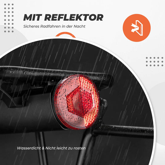 ROCKBROS Fahrrad Gepäckträger Verstellbar mit Schnellspanner Reflektor