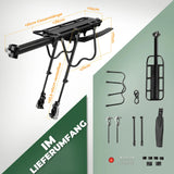 ROCKBROS Fahrrad Gepäckträger mit Reflektor und Schutzblech Aluminiumlegierung - ROCKBROS-EU