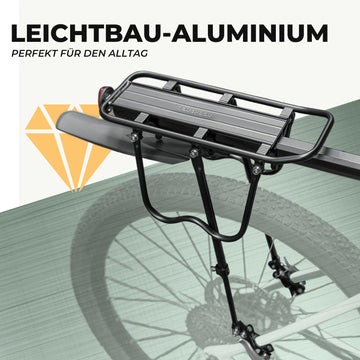 ROCKBROS Fahrrad Gepäckträger mit Reflektor und Schutzblech Aluminium –  ROCKBROS-DE