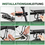 ROCKBROS Fahrrad Gepäckträger mit Reflektor und Schutzblech Aluminiumlegierung - ROCKBROS-EU