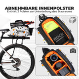ROCKBROS Fahrrad-Gepäckträgertasche 17–35L – Dein Allrounder für jede Tour!​
