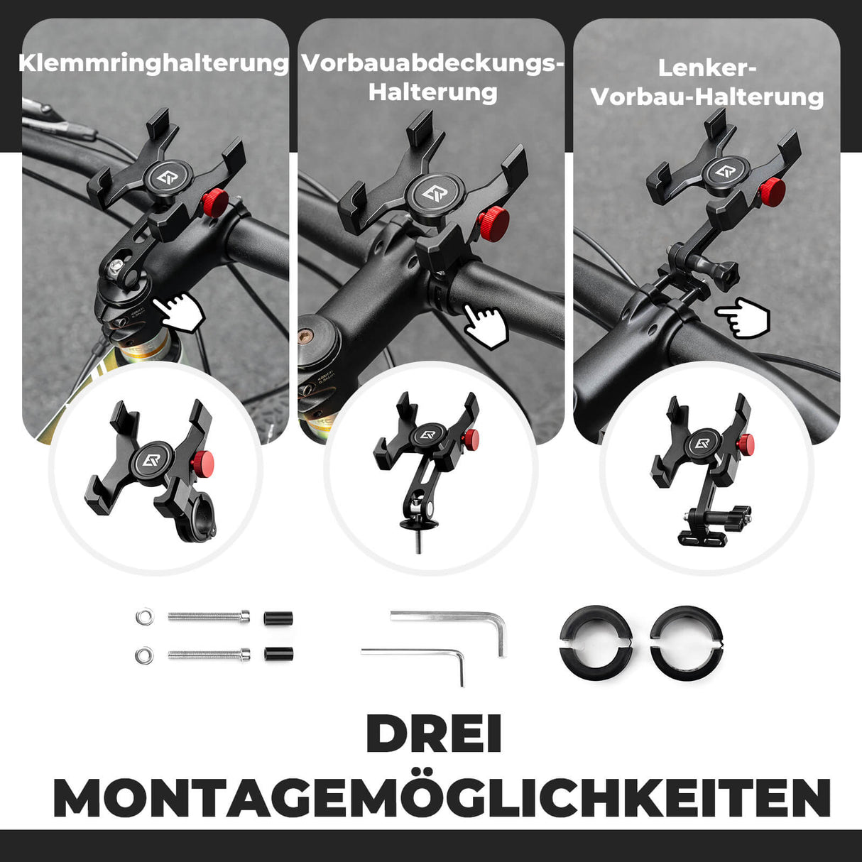 ROCKBROS Fahrrad-Handyhalterung – Dein Smartphone sicher im Griff!​
