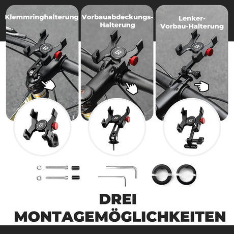 ROCKBROS Fahrrad-Handyhalterung – Dein Smartphone sicher im Griff!​