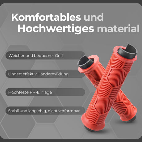 ROCKBROS Fahrrad-Lenkergriffe – Doppelverschluss für 22,2 mm Lenker