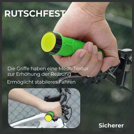 ROCKBROS Fahrrad-Lenkergriffe – Doppelverschluss für 22,2 mm Lenker