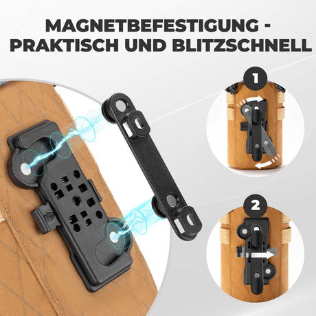  ROCKBROS Fahrrad Lenkertasche 1.2L – Praktisch & stabil für jede Tour!​