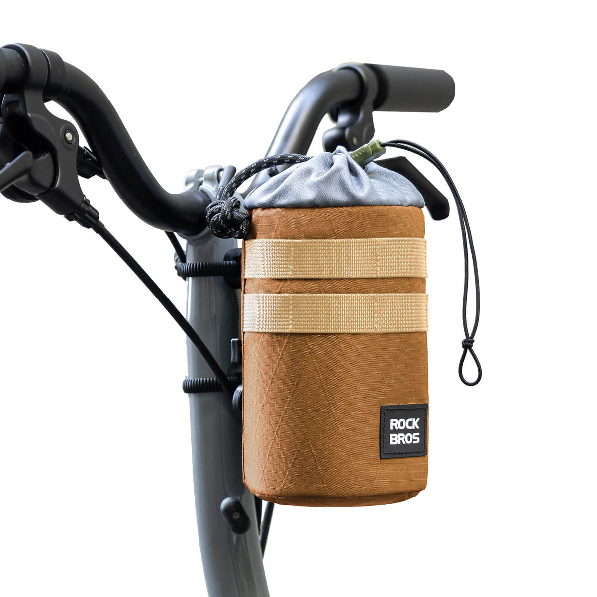 fahrrad lenkertasche mit flaschenhalter ROCKBROS Fahrrad Lenkertasche 1.2L für Trinkflaschen Ø10 cm – ROCKBROS-DE