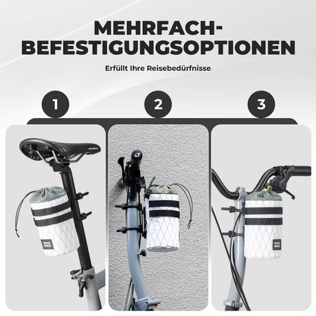  ROCKBROS Fahrrad Lenkertasche 1.2L – Praktisch & stabil für jede Tour!​