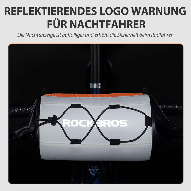 Cargue la imagen en el visor de la galería, ROCKBROS Fahrrad Lenkertasche Aufbewahrungstasche mit Schultergurt
