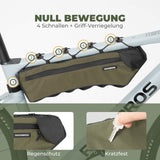 ROCKBROS Fahrrad Rahmentasche Dreiecktasche 1.9L Ultradünn & Schnellzugriff