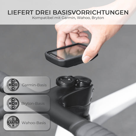 ROCKBROS Fahrradcomputer-Halterung – Universell für Garmin/Wahoo/Bryton