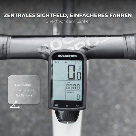 ROCKBROS Fahrradcomputer-Halterung – Universell für Garmin/Wahoo/Bryton