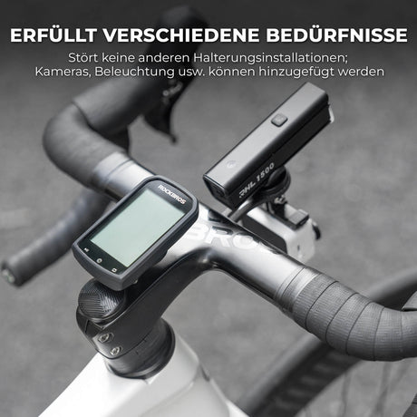 ROCKBROS Fahrradcomputer-Halterung – Universell für Garmin/Wahoo/Bryton