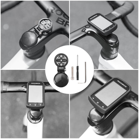 ROCKBROS Fahrradcomputer-Halterung – Universell für Garmin/Wahoo/Bryton