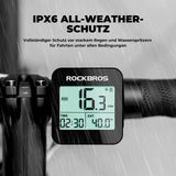 ROCKBROS Fahrradcomputer G1 – Kabellos & Präzise