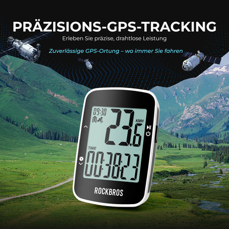 ROCKBROS Fahrradcomputer R1 – Kabellos & Präzise