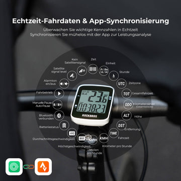 ROCKBROS Fahrradcomputer Kabellos R1 – ROCKBROS-DE