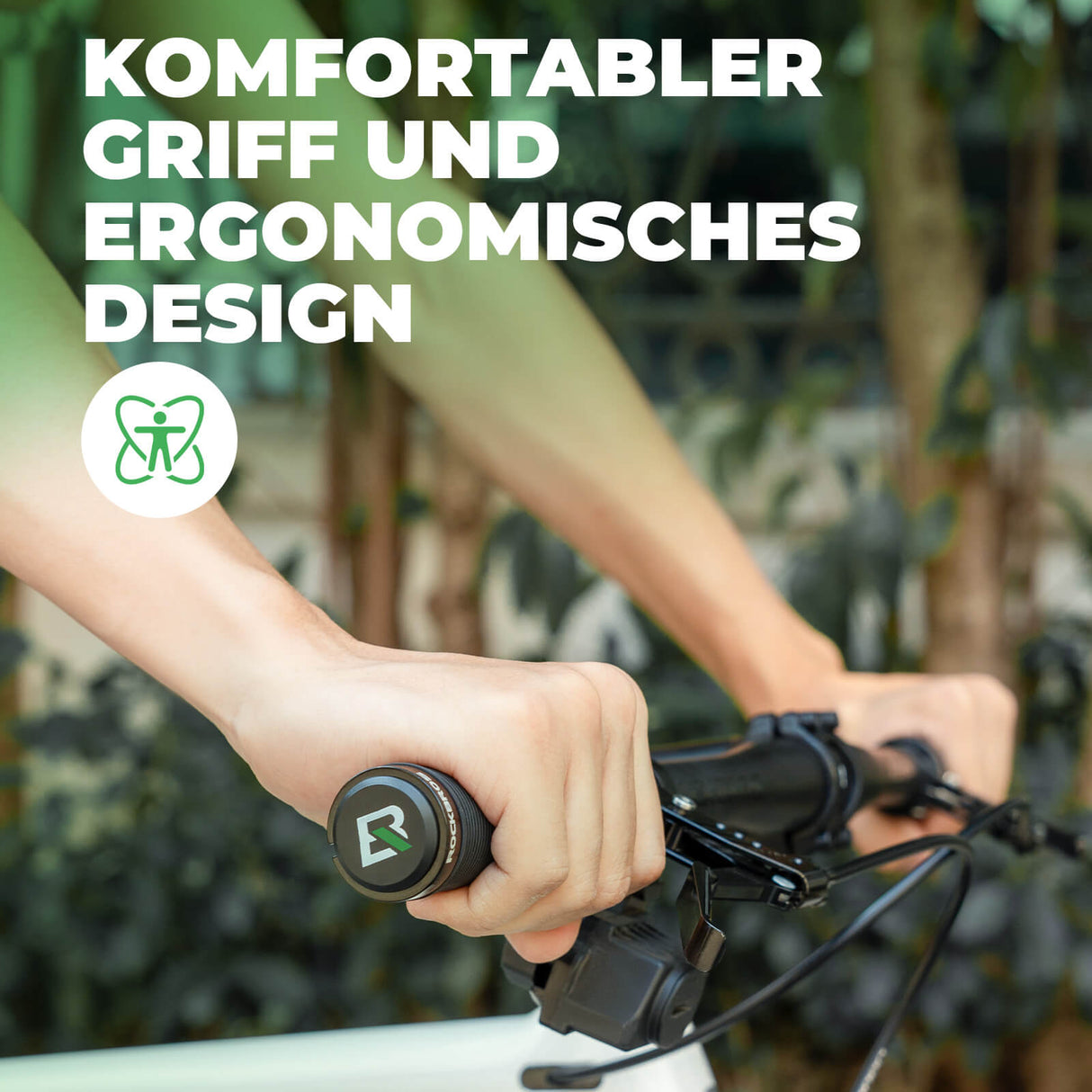 ROCKBROS Fahrradgriffe – Rutschfester Halt für jede Fahrt!​