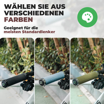 fahrradgriffe entfernen ROCKBROS Fahrradgriffe rutschfest Doppelverschluss 22,2mm – ROCKBROS-DE